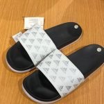 Adilettes Comfort Slides Small Logo - White